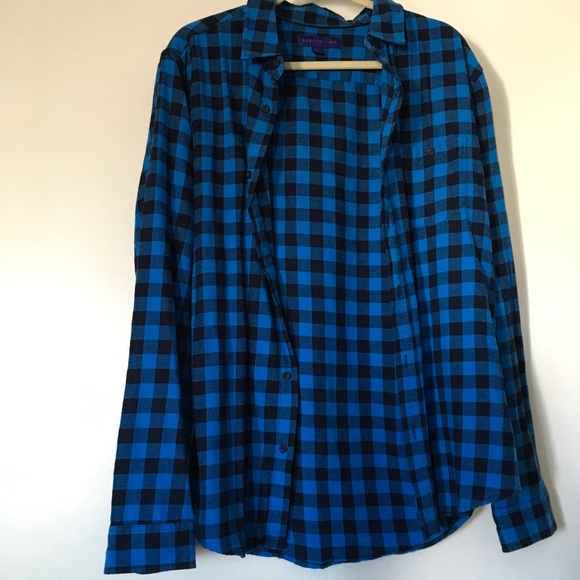 Aeropostale Plaid Shirt Large - Picture 4 of 7